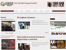 Tablet Screenshot of budapest13.jobbik.hu